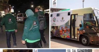 صور.. فرق إنقاذ تجوب شوارع مصر فى إطار مبادرة "حياة كريمة"