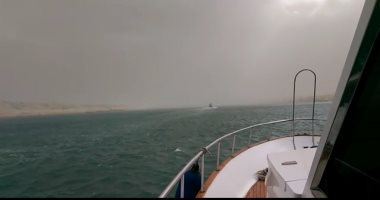 تعرف على حالة الطقس ونشاط الرياح بالمجرى الملاحى لقناة السويس