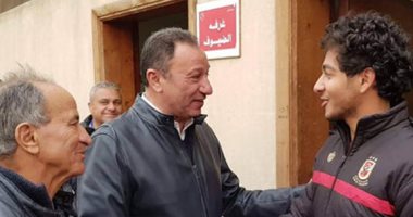 الخطيب يتفقد انشاءات أهلى مدينة نصر .. ويزور فرق الناشئين 