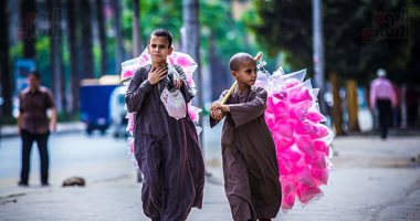 صورة اليوم.. تاجر الفرحة 