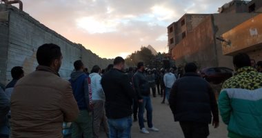 صور.. بدء حملة إزالة تعديات المنطقة الآثرية بالهرم وسط تشديدات أمنية