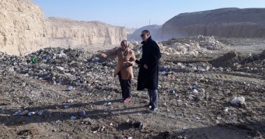 "البيئة" تتفقد مقلب الهندسة بحلوان بعد شكاوى كثرة الانبعاثات والأدخنة