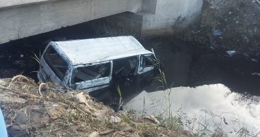إصابة 14 شخصًا بحادث انقلاب سيارة ميكروباص فى الرشاح بشبرا الخيمة