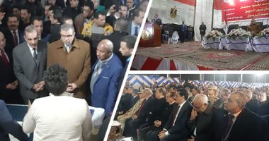 صور.. وزير القوى العاملة يفتتح ملتقى التوظيفى للشباب.. محمد سعفان: الدولة أنشأت أكثر من 8 آلاف مشروع بتكلفة تريليون جنيه.. ونشكر الرئيس السيسي على مبادرة "حياة كريمة".. ومحافظ أسيوط: 12 ألف متقدم لفرص العمل