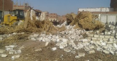 المنيا تزيل 2733 حالة تعدى وتسترد 36 ألف فدان خلال حملات "حق الشعب"