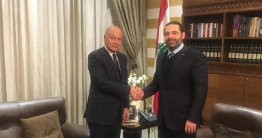 أبو الغيط يؤكد دعمه لجهود الحريرى نحو تشكيل الحكومة فى لبنان