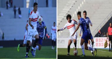 15 دقيقة.. تعادل سلبى بين الزمالك واتحاد طنجة