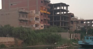 قارئ يطالب محافظ بنى سويف بإزالة التعديات على النيل فى مدينة الفشن  