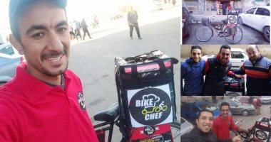 لو جعان المطعم بالمنيو هييجوا لحد عندك.. "أحمد" بيجرى ورا لقمة عيشه بالعجلة