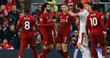 كل أهداف السبت.. محمد صلاح يسجل ثنائية جديدة مع ليفربول
