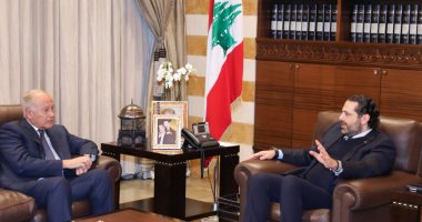 سعد الحريرى يبحث مع أبو الغيط فى لبنان أوضاع المنطقة