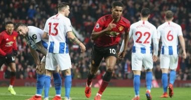 مانشستر يونايتد يعبر برايتون وسولشاير يحقق رقما تاريخيا.. فيديو
