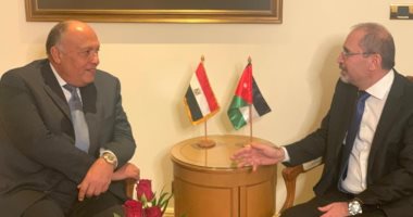 وزيرا خارجية مصر والأردن يؤكدان تمسكهما بحل الدولتين فى فلسطين 