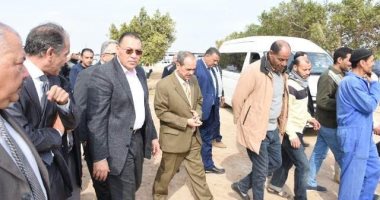 محافظة الشرقية يشهد تجربة الزراعة بمياه الأمطار