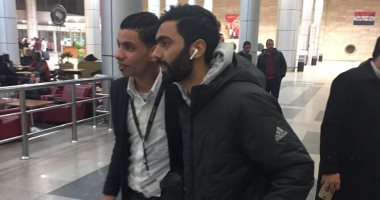صور.. وصول بعثة الأهلى لمطار القاهرة بعد مواجهة شبيبة الساورة الجزائرى