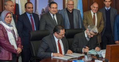 صور.. محافظ الإسكندرية يشهد توقيع بروتوكول إنشاء 4 مدارس حكومية جديدة