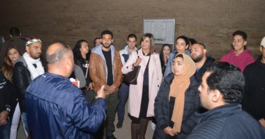 وزيرة الهجرة: معبد الأقصر يؤكد ريادة مصر فى الدعوة للتسامح الدينى 