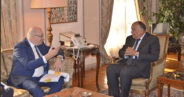 شكرى يبحث مع مسؤول أوروبى إمكانية تدشين تعاون ثلاثى زراعى مع دول إفريقيا