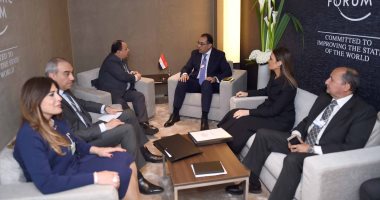 صور.. رئيس الوزراء من دافوس: الحكومة مستمرة فى نهجها لتشجيع الاستثمارات