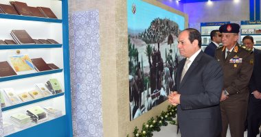 الرئيس السيسى يصل مقر الاحتفال بعيد الشرطة الـ67