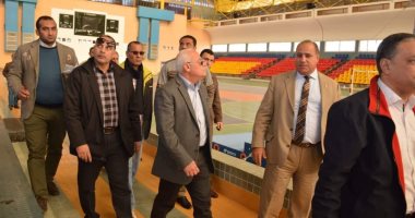 صور.. محافظ بورسعيد يكثف جولاته التفقدية للمنشأت الرياضيه استعدادًا لبطولة المتوسط لليد 