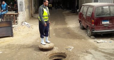 صرف القاهرة: لا يوجد كسر بماسورة مياه شارع جمال حمدان بمدينة نصر