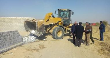 محافظ البحيرة: إزالة التعديات على الأراضى يؤكد هيبة الدولة 