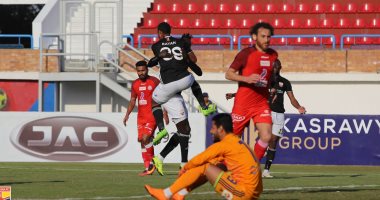 فيديو.. الجونة يتقدم على الحرس بهدف "بانوم" في الشوط الأول