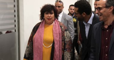 وزيرة الثقافة: بذلنا جهدًا كبيرًا ليظهر معرض الكتاب بهذا الشكل