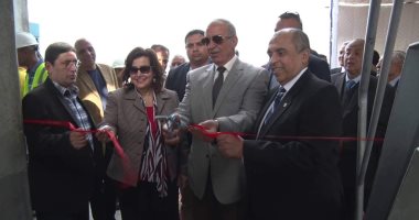 صور.. وزير الزراعة يشارك بافتتاح مصنع تدوير المخلفات الصلبة فى الغردقة