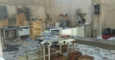 صور.. ضبط مصنع بسكويت غير مرخص غرب الإسكندرية