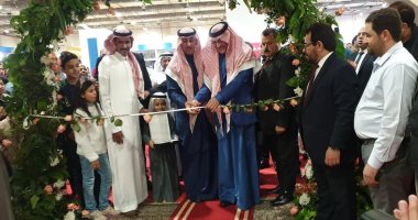 صور.. سفير السعودية بالقاهرة يفتتح جناح المملكة بمعرض الكتاب
