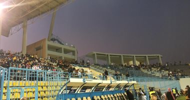 صور.. مدرجات غير مكتملة للزمالك قبل مواجهة بيراميدز بسبب كارنيه العضوية