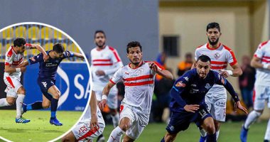 في شوط أول يعبر عن قمة الدورى.. الزمالك يتعادل أمام بيراميدز 2/2.. ساسي يتقدم للأبيض بهدف عالمي.. كينو يسجل على طريقة السامبا ورد قوى من المدافع الهداف.. ظهور هاديء للسوري خربين.. جماهير ميت عقبة تشعل بتروسبورت