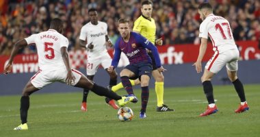 برشلونة يحقق رقما سلبيا ضد إشبيلية فى كأس آسبانيا