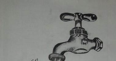 سائق نقل ثقيل يشارك "اليوم السابع" رسوماته