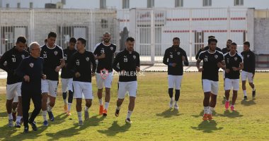 مران الزمالك.. انتظام جنش.. غياب حفنى.. وإصابة مصطفى فتحى