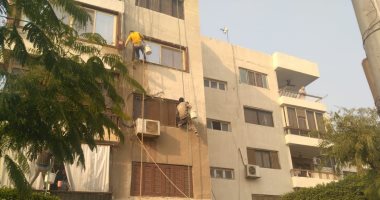 محافظة القاهرة: طلاء العقارات ورسم أعلام دول الأمم الأفريقية على الأسوار