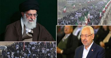 قبل أيام من الذكرى الأربعين لـ"سقوط الشاه".. تقرير أمريكى يفضح علاقة الإخوان وثورة الخمينى.. معهد بروكينجز: القواسم المشتركة كبيرة والغنوشى أبرز الداعمين.. والملالى اعتبروا الإخوان حلفاء محتملين