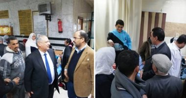 إصابة 55 طفلا بالتسمم بعد تناولهم وجبات غذائية فى رحلة حضانة بسوهاج.. مدير الأمن يتفقد حالة الأطفال.. النيابة تنتقل للمستشفيات لسؤال المصابين.. 21 تلميذا يغادرون المستشفى والتحفظ على عينات القىء لفحصها