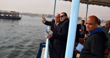 صور.. محافظ الأقصر يتفقد العبارة النهرية الجديدة "دندرة 1" قبل بدء تشغيلها