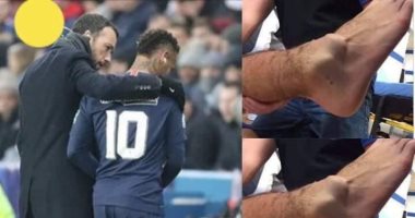 نيمار يثير الرعب فى باريس سان جيرمان.. مخاوف من غياب نجم البرازيل 3 أشهر بسبب إصابة الكاحل الأيمن.. الاستعانة بطبيب جزائرى لإنقاذه قبل مواجهة مانشستر يونايتد فى دورى أبطال أوروبا.. ووالده يهاجم منتقديه