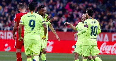 التشكيل الرسمى لمباراة أولمبيك ليون ضد برشلونة بدورى أبطال أوروبا
