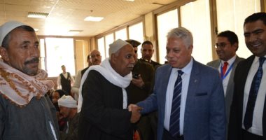 صور.. مدير أمن البحيرة يكرم أسر الشهداء بمناسبة عيد الشرطة