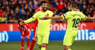 ملخص وأهداف مباراة جيرونا ضد برشلونة فى الدوري الإسباني