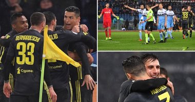 ملخص وأهداف مباراة لاتسيو ضد يوفنتوس في الدوري الإيطالي