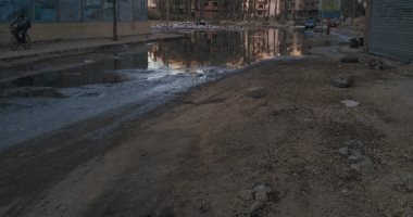 قارئ يشكو انتشار مياه الصرف الصحى بشارع غريب أبو الرجال بالإسماعيلية