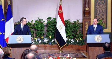 السيسي: الصداقة بين مصر وفرنسا تستند إلى تاريخ طويل من المصالح المتبادلة
