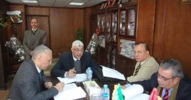 مناقشة تظلمات أعضاء هيئة التدريس فى اللجنة الاستشارية بجامعة المنوفية