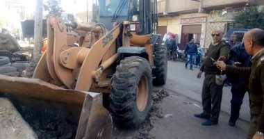 تنفيذ 40 حالة إزالة واسترداد محال مملوكة للدولة فى الغربية